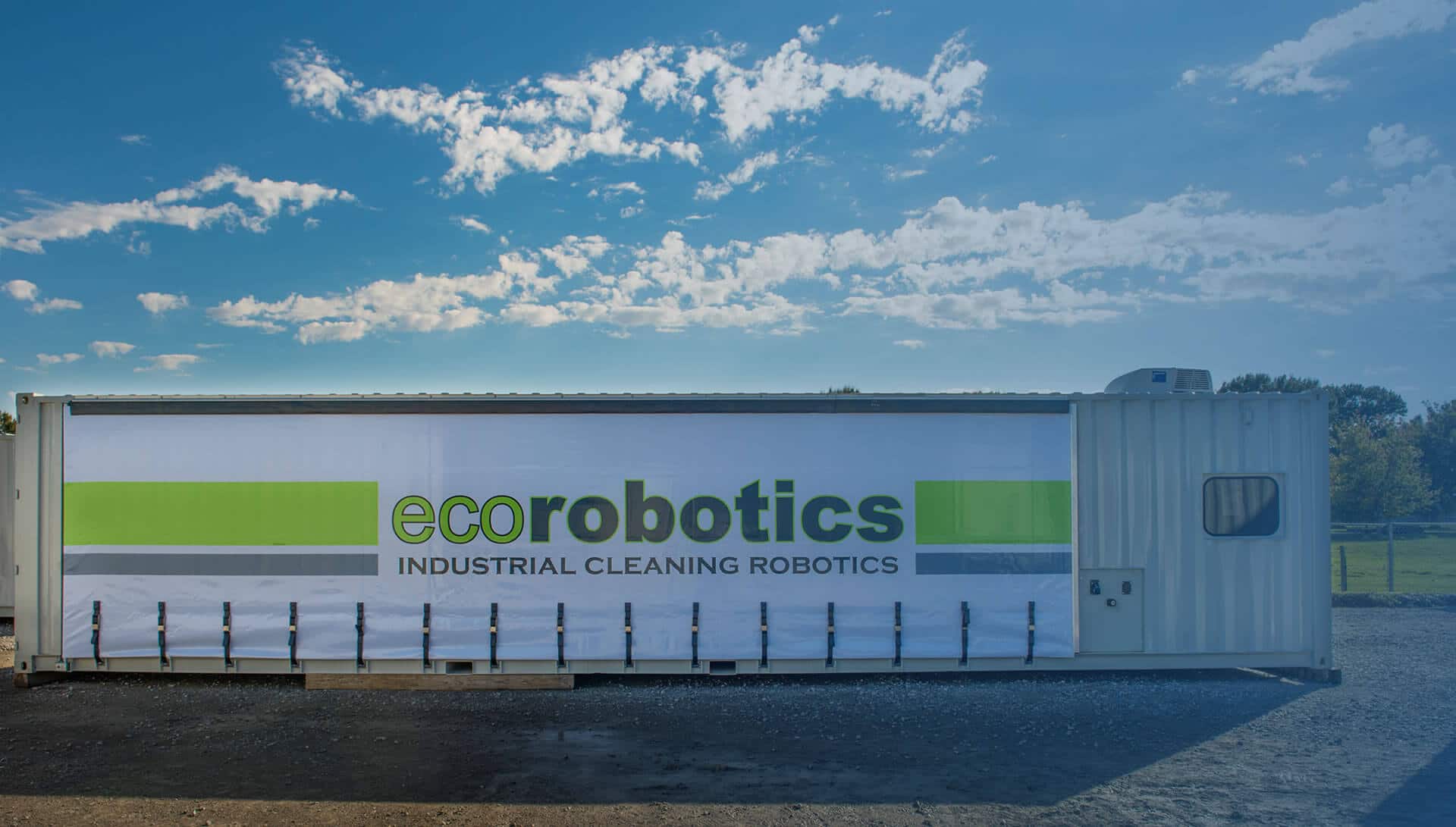 Ecorobotics: Industrial Cleaning Services Container Building